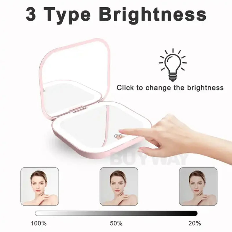 Mini Touch Led Mirror