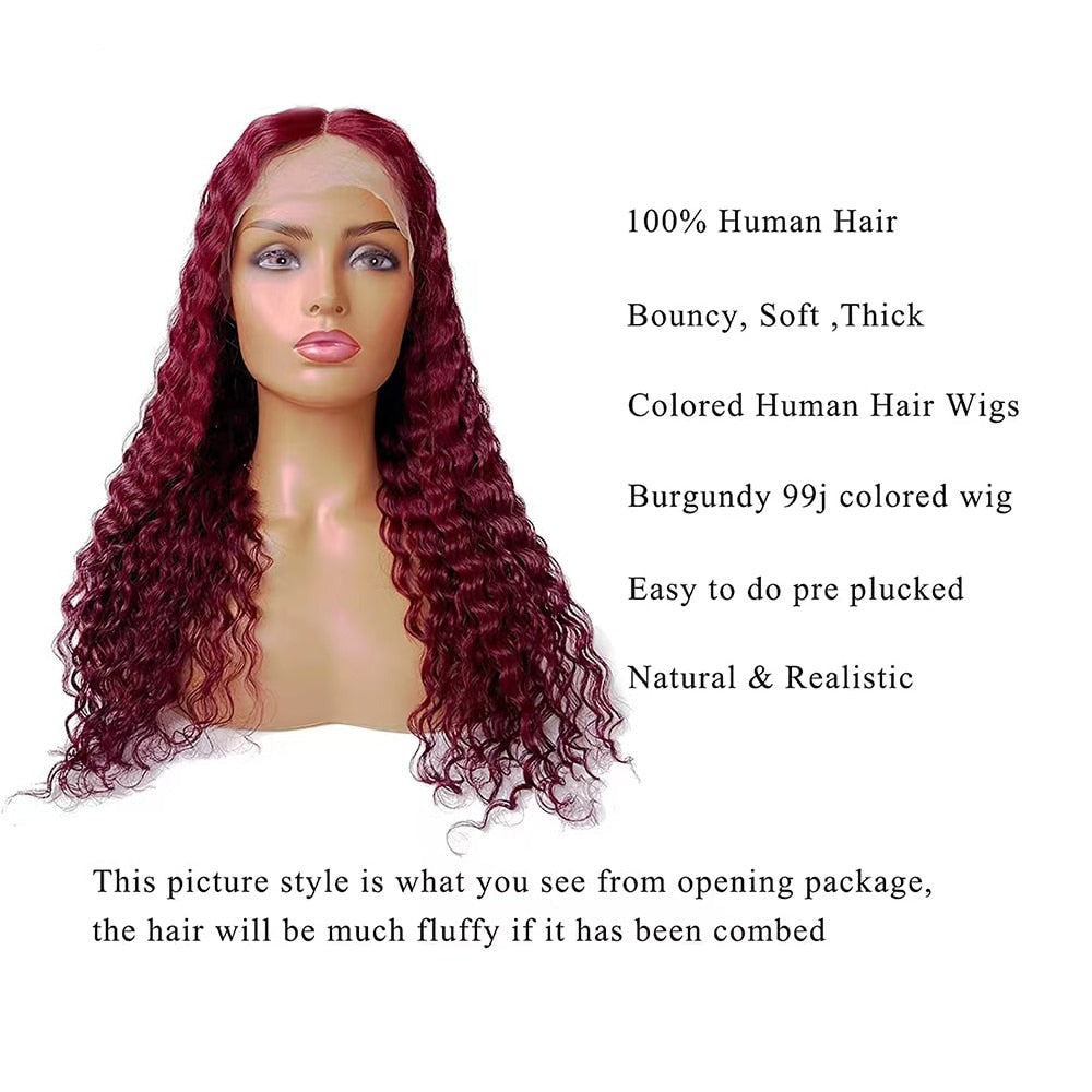 Deborah Deep Wave Wig - LUX MANE HAIR by Mese