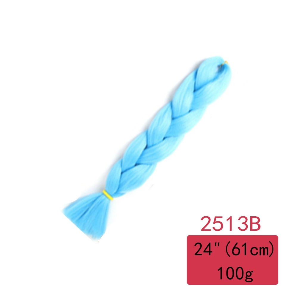 Colorful Ombre Synthetic Braiding Hair Extensions