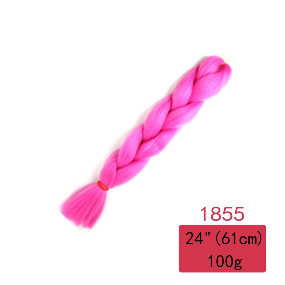Colorful Ombre Synthetic Braiding Hair Extensions