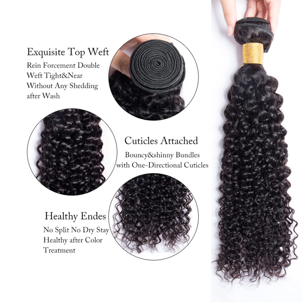 Simone Curly Bundles in Natural Color - LUX MANE HAIR by Mese