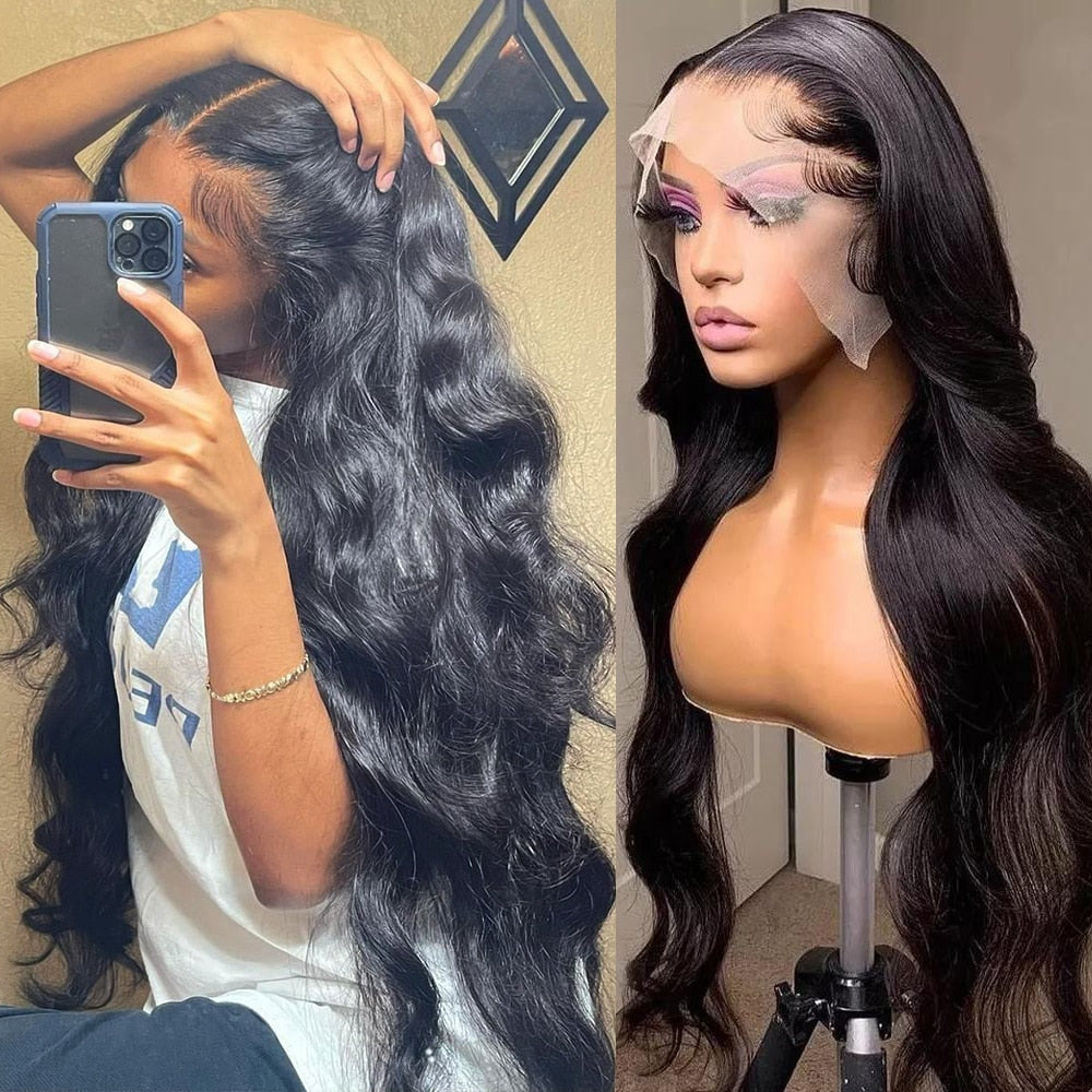 Luxury Locks: Kendras Human Hair Body Wig in Natural Color - LUX MANE HAIR by Mese