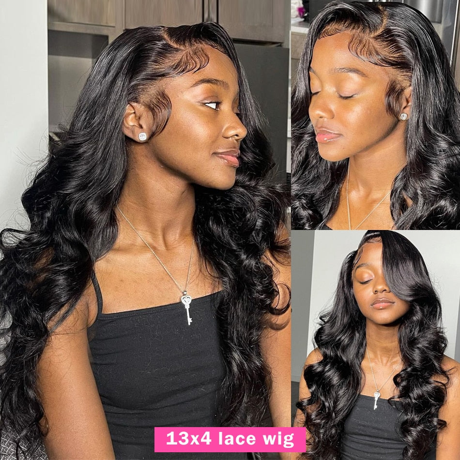 Luxury Locks: Kendras Human Hair Body Wig in Natural Color - LUX MANE HAIR by Mese