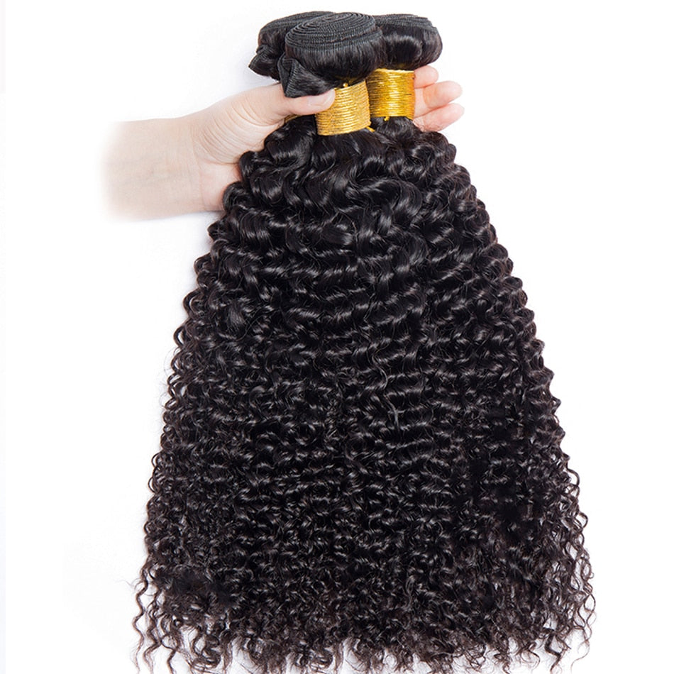 Simone Curly Bundles in Natural Color - LUX MANE HAIR by Mese