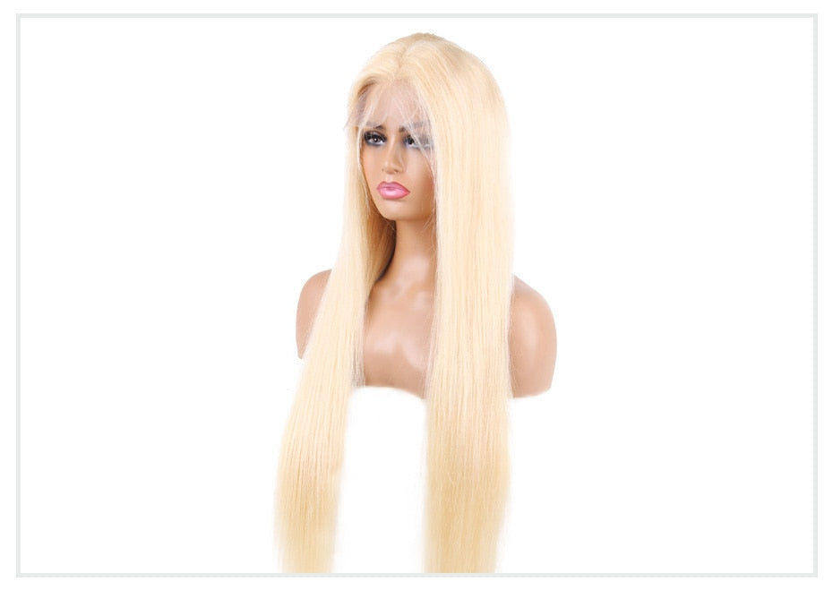 Honey Blonde Straight Wig - LUX MANE HAIR by Mese
