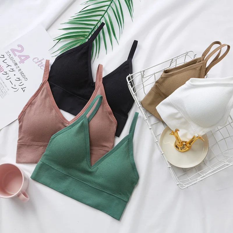 Cami Crop Sports Bra
