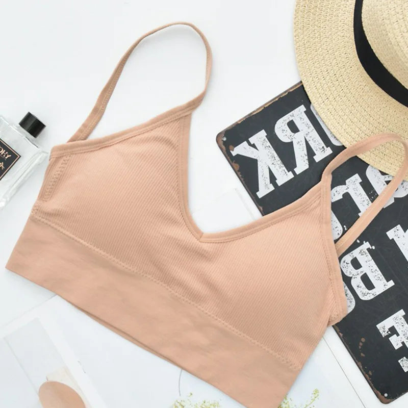 Cami Crop Sports Bra