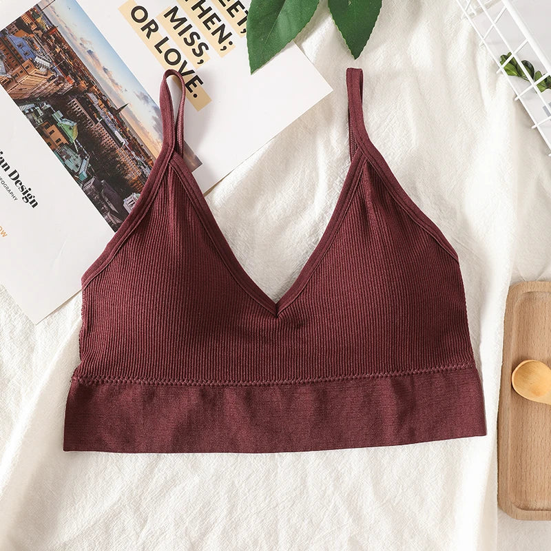 Cami Crop Sports Bra