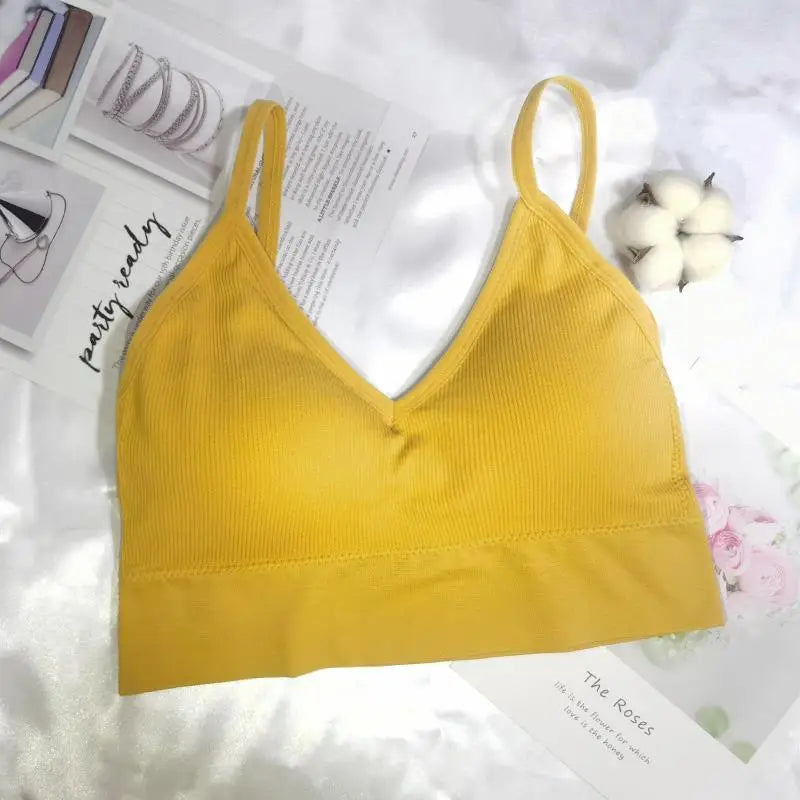 Cami Crop Sports Bra