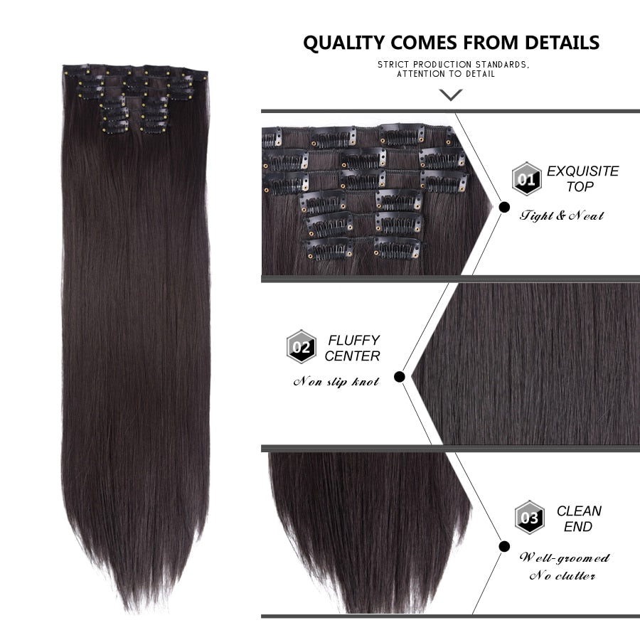 Body Wave Clip Ins - LUX MANE HAIR by Mese
