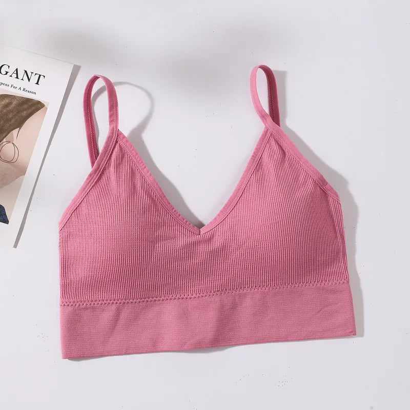 Cami Crop Sports Bra