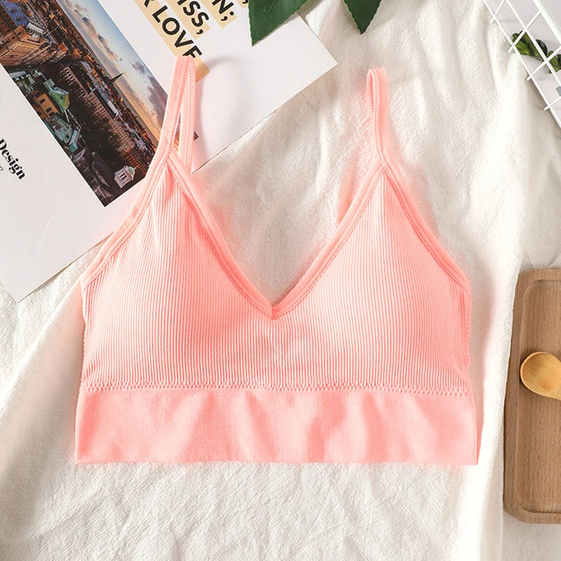 Cami Crop Sports Bra