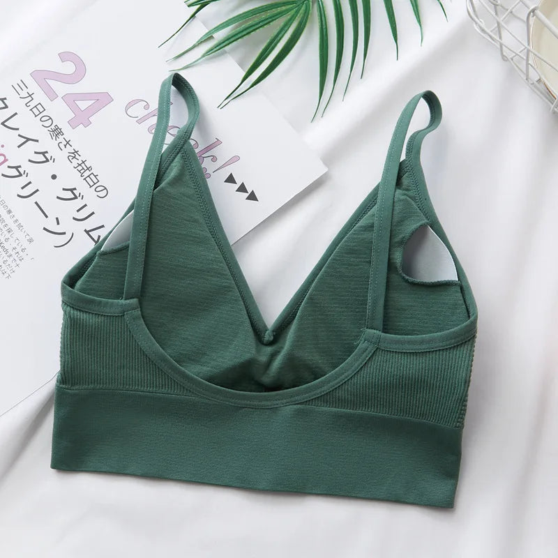 Cami Crop Sports Bra