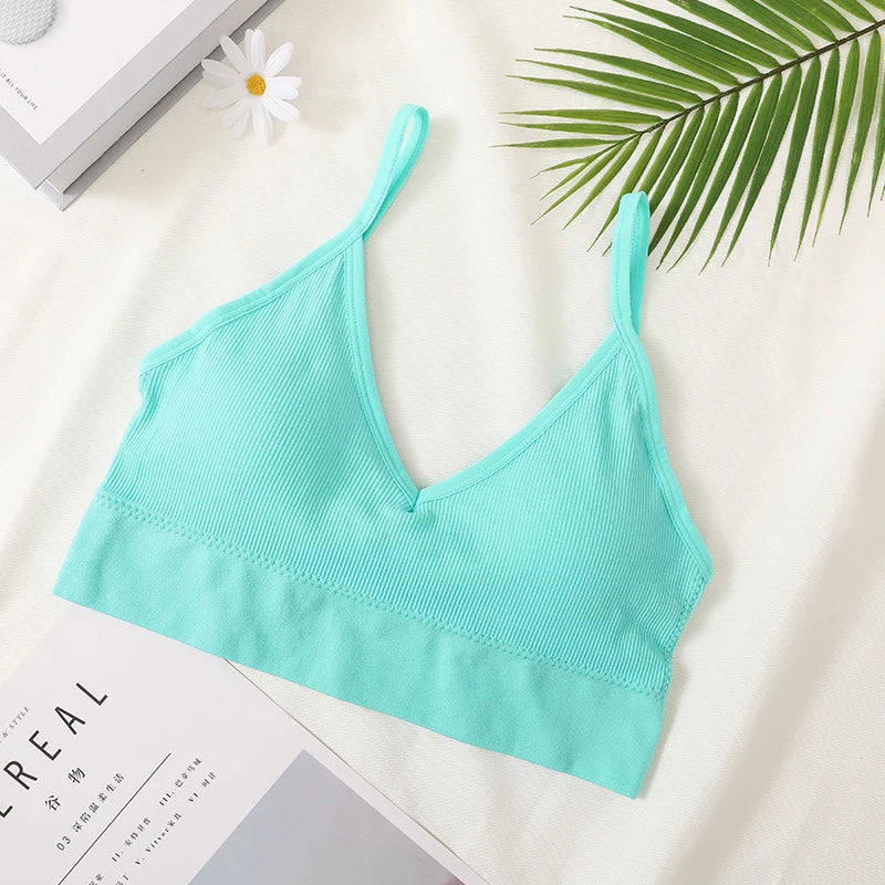 Cami Crop Sports Bra