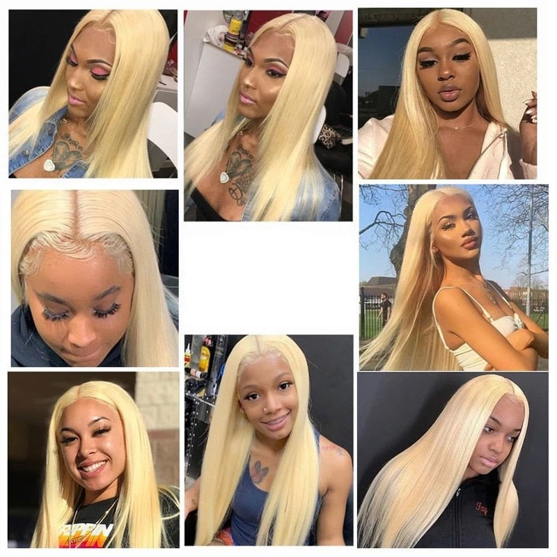 Honey Blonde Straight Wig - LUX MANE HAIR by Mese