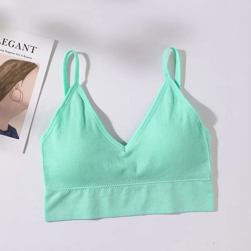 Cami Crop Sports Bra