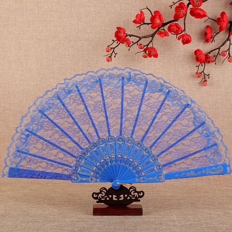Chinese Lace Dance Fan