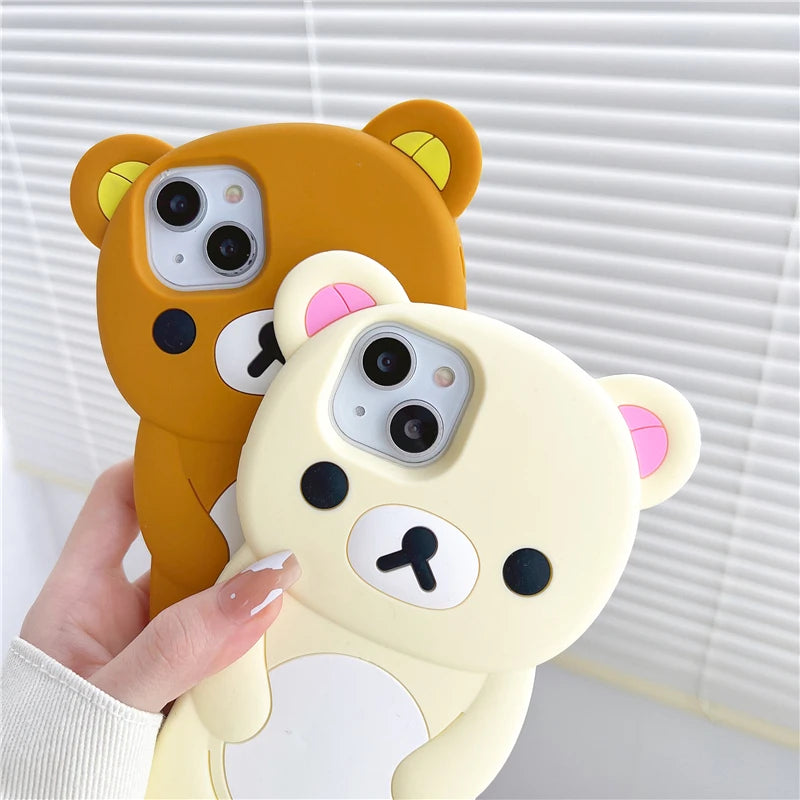 Bear Silicone Soft Case