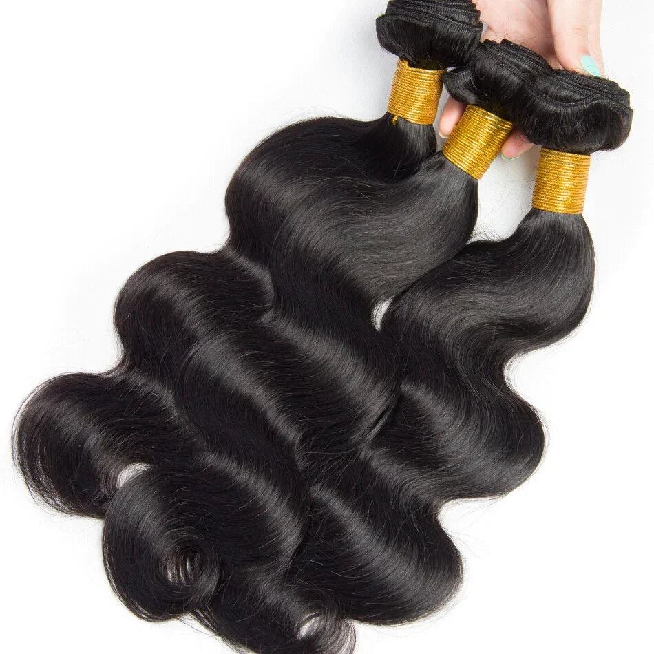 Laura Peruvian Bundles: Luxurious Body Wave Human Hair Wigs and Extensions - LUX MANE HAIR by Mese