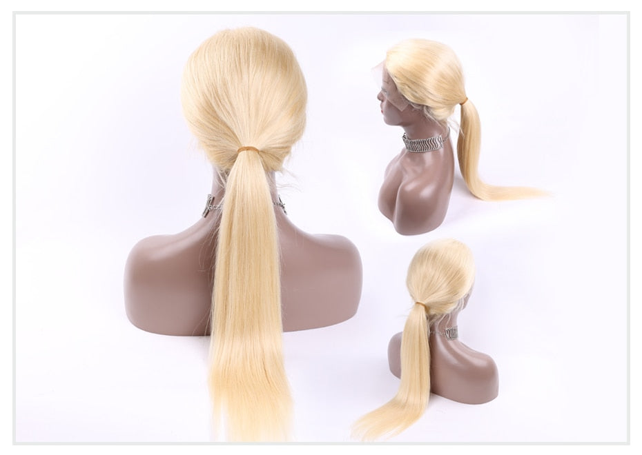 Honey Blonde Straight Wig - LUX MANE HAIR by Mese