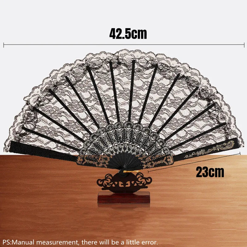 Chinese Lace Dance Fan