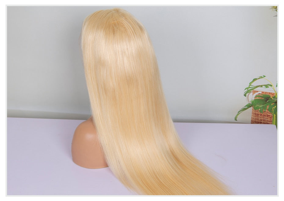 Honey Blonde Straight Wig - LUX MANE HAIR by Mese