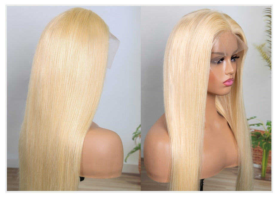 Honey Blonde Straight Wig - LUX MANE HAIR by Mese