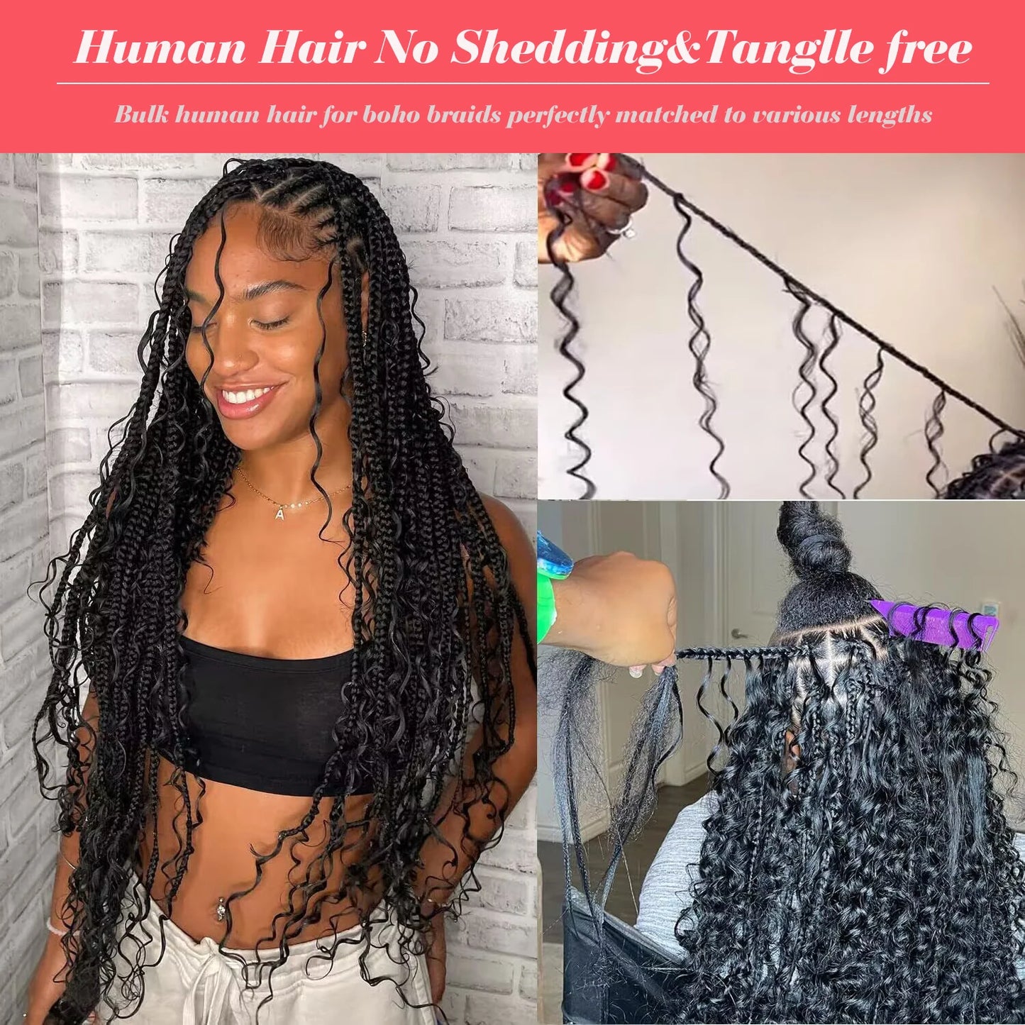 Boho Braiding Hair
