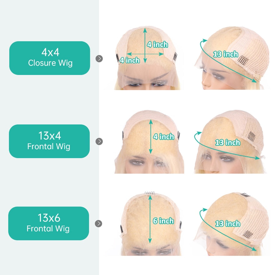 Honey Blonde Straight Wig - LUX MANE HAIR by Mese