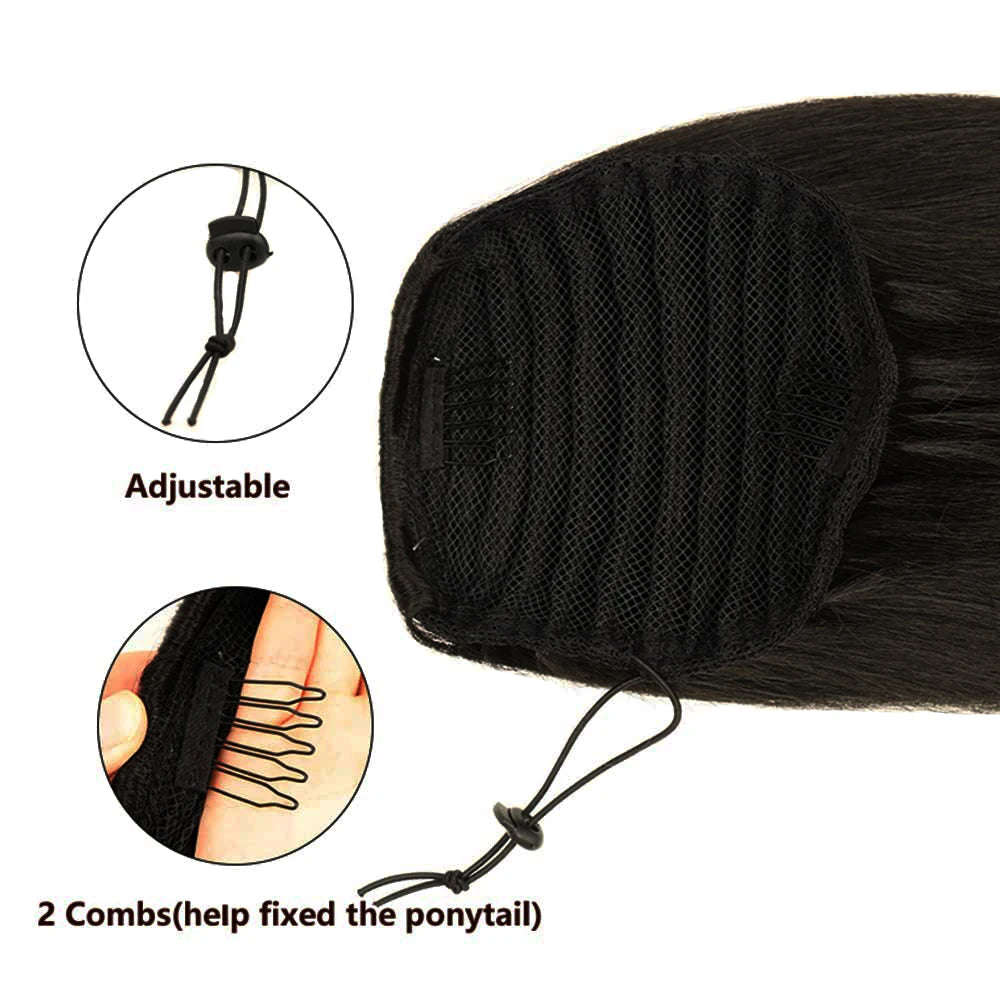 Luxe Lisa Ponytail Extension - Instant Volume and Length - LUX MANE HAIR by Mese