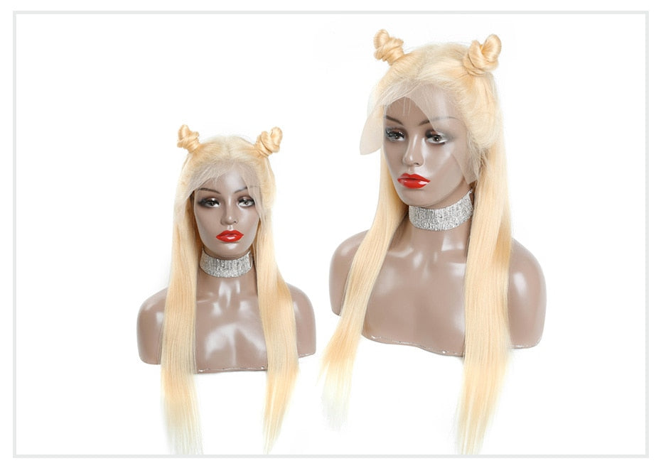 Honey Blonde Straight Wig - LUX MANE HAIR by Mese