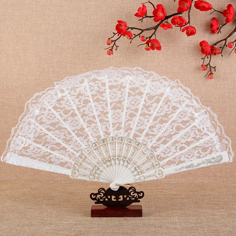 Chinese Lace Dance Fan
