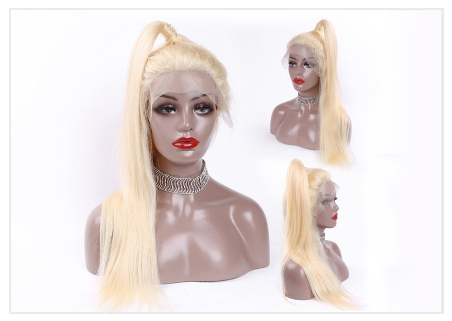 Honey Blonde Straight Wig - LUX MANE HAIR by Mese