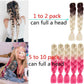 Colorful Ombre Synthetic Braiding Hair Extensions