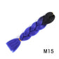 Colorful Ombre Synthetic Braiding Hair Extensions