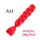 Jumbo Ombre Braiding Extensions