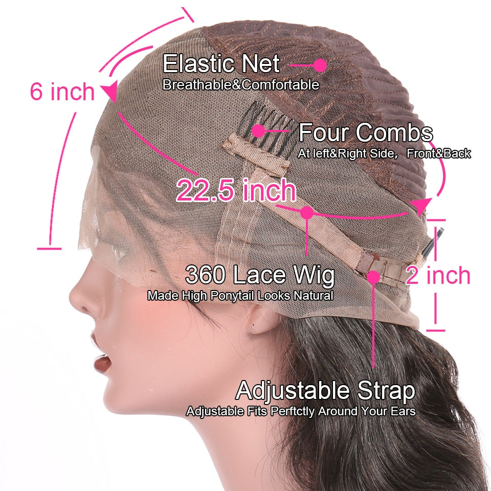 Briana Full 360° Lace Front Wig - LUX MANE HAIR by Mese
