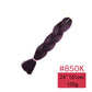 Colorful Ombre Synthetic Braiding Hair Extensions