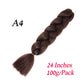 Jumbo Ombre Braiding Extensions