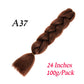 Jumbo Ombre Braiding Extensions