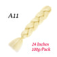 Jumbo Ombre Braiding Extensions