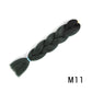 Colorful Ombre Synthetic Braiding Hair Extensions