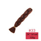 Colorful Ombre Synthetic Braiding Hair Extensions