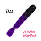 Jumbo Ombre Braiding Extensions