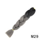 Colorful Ombre Synthetic Braiding Hair Extensions