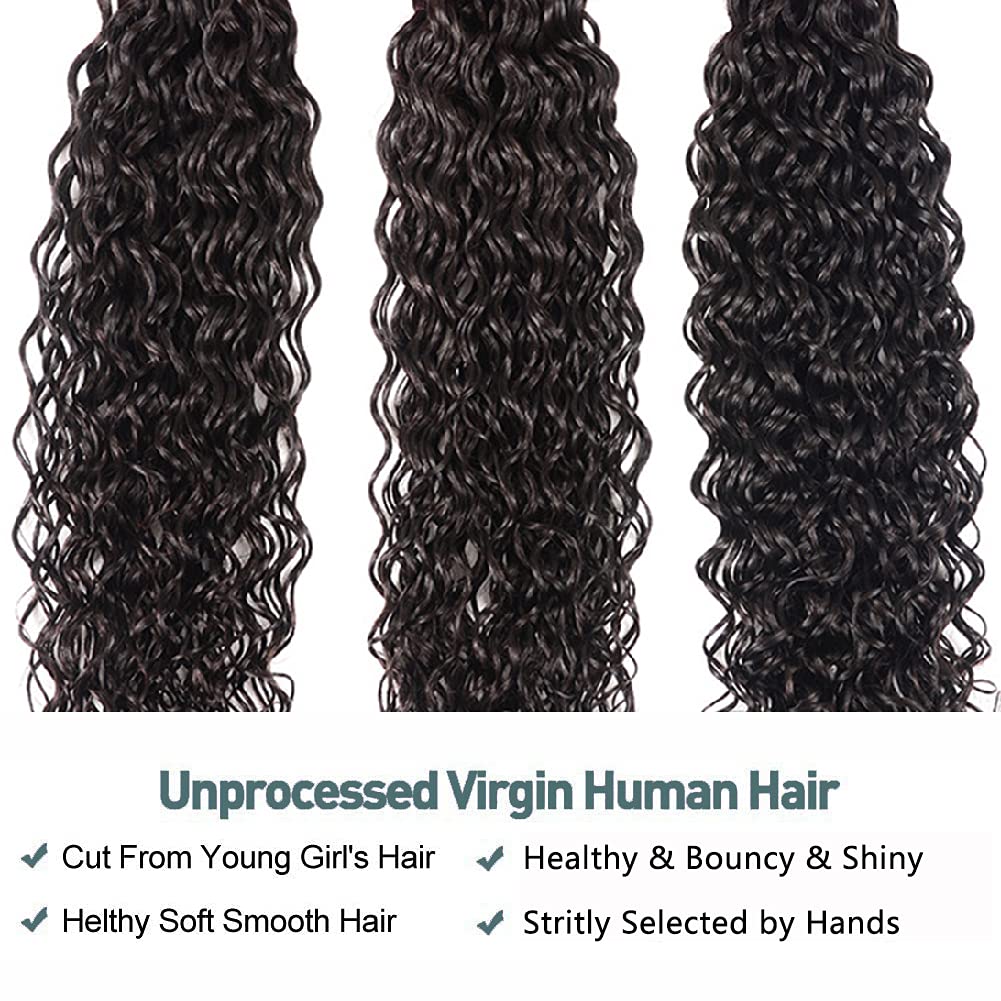 Princess Water Wave Bundles - Natural Color Collection - LUX MANE HAIR by Mese