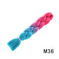 Colorful Ombre Synthetic Braiding Hair Extensions