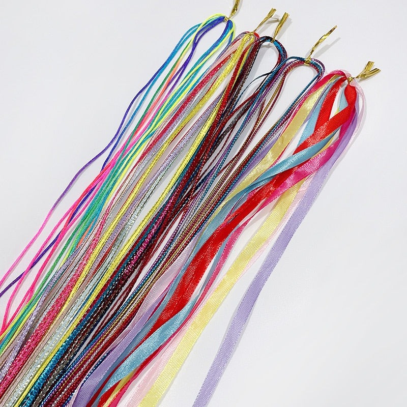 Vibrant Hair Ropes Set - Colorful Hair Accessories in Assorted Shades - LUX MANE HAIR by Mese