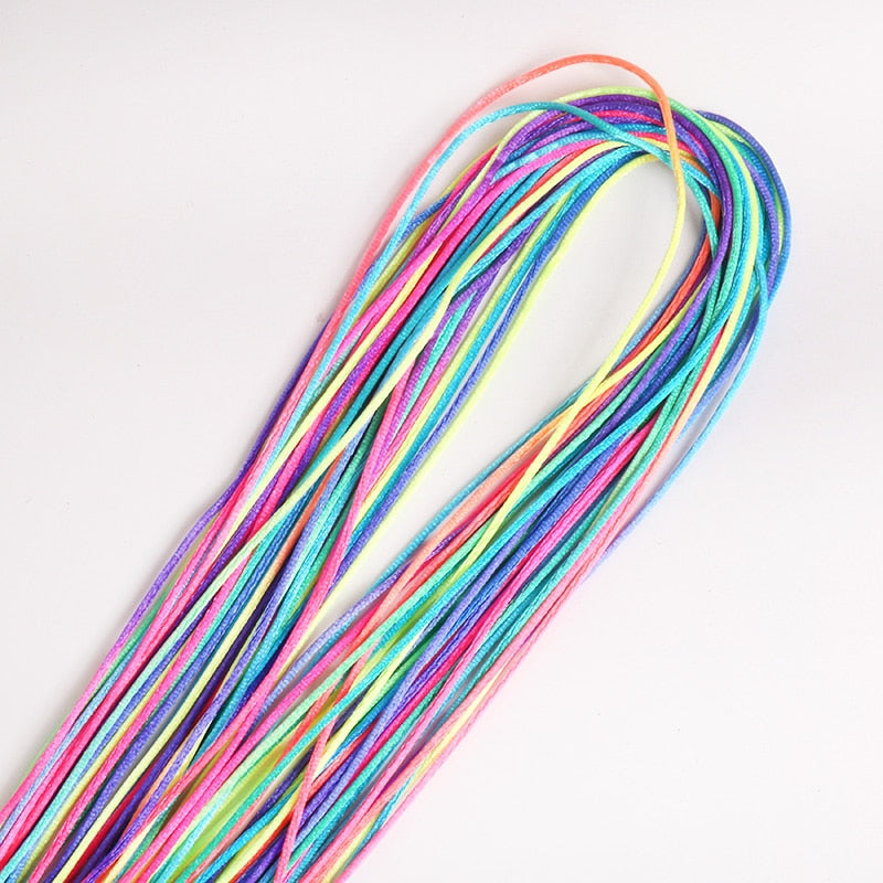 Vibrant Hair Ropes Set - Colorful Hair Accessories in Assorted Shades - LUX MANE HAIR by Mese