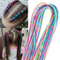 Vibrant Hair Ropes Set - Colorful Hair Accessories in Assorted Shades - LUX MANE HAIR by Mese